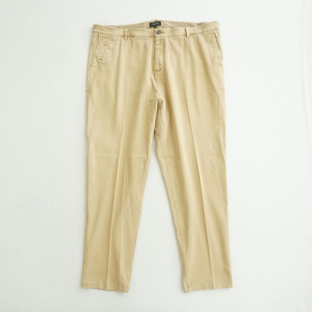 Rails Mens Thomas Beige Twill Cotton Stretch Chino Pants Size 40 Casual